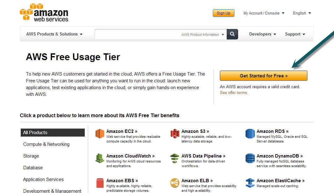 Amazon-AWS-Free-uage-tier