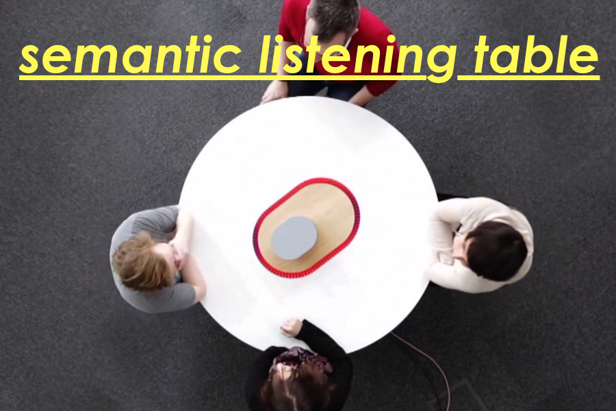 The Semantic Listening Table