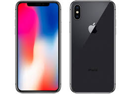 iphone x both sides view