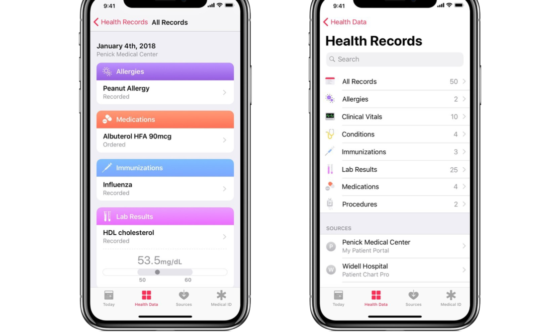 iphone-x-health-records
